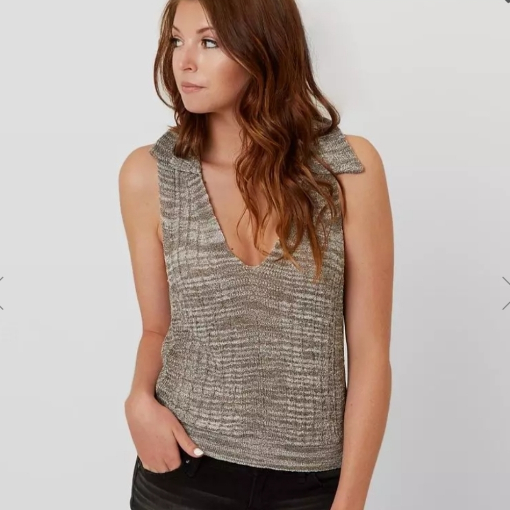 Free people knit tank top size medium